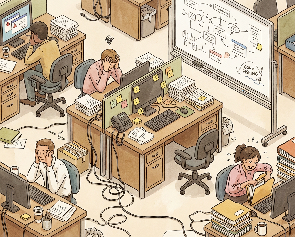 受注・発注の「属人化」とは？ 今すぐ始める担当者が休んでも困らない仕組みづくり